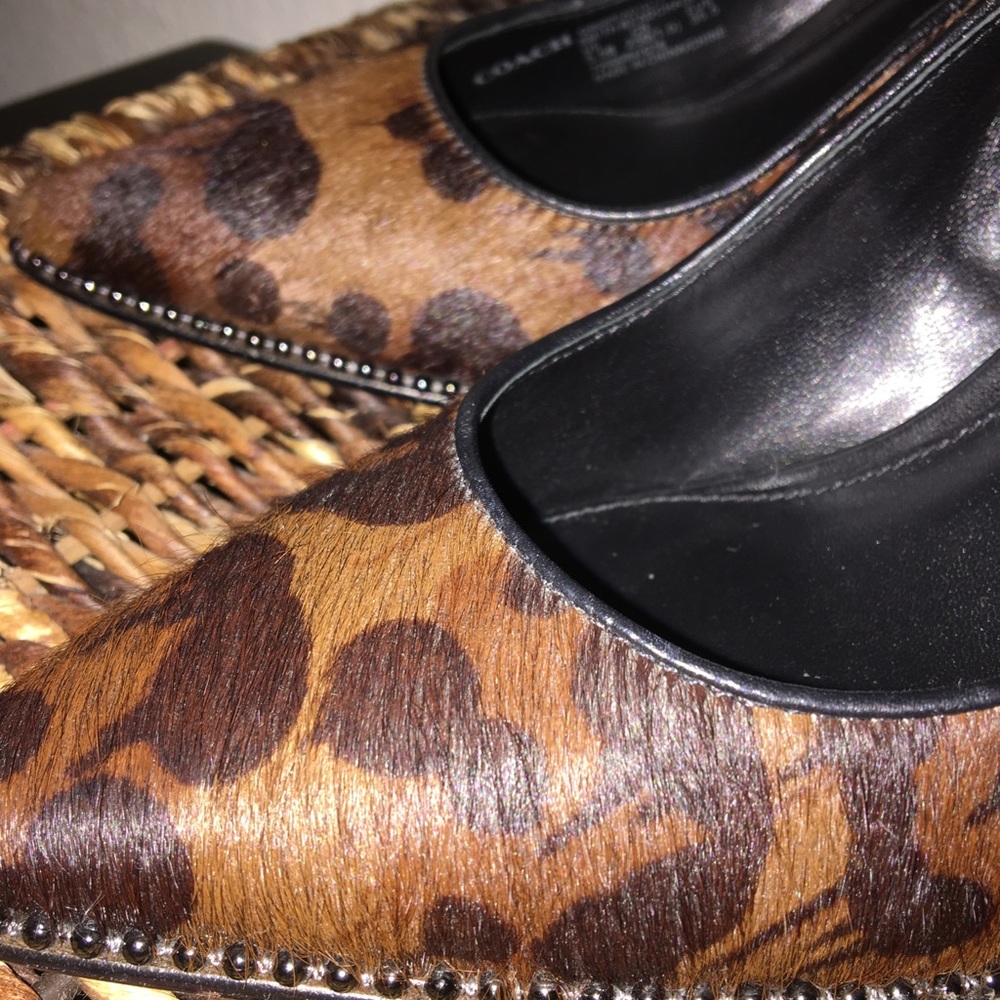 Coach heels 5.5